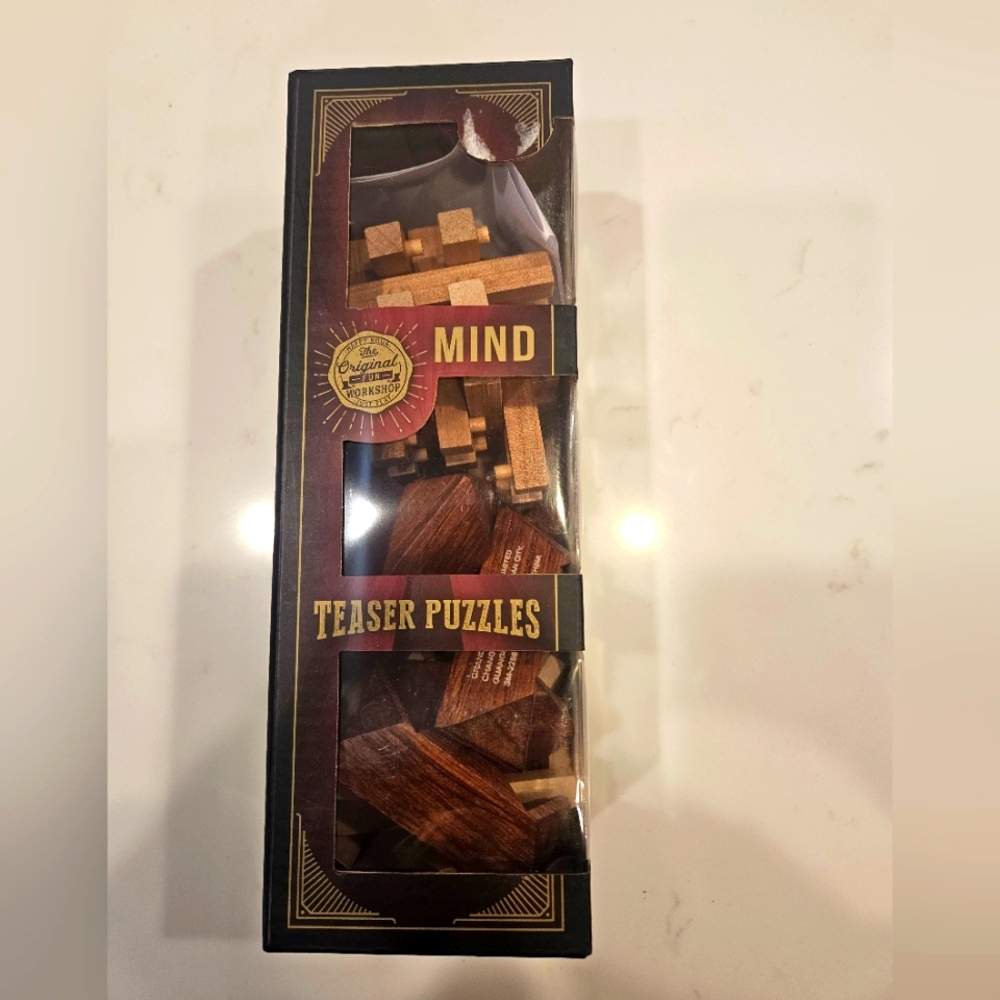 Wooden Mind Teaser Puzzles